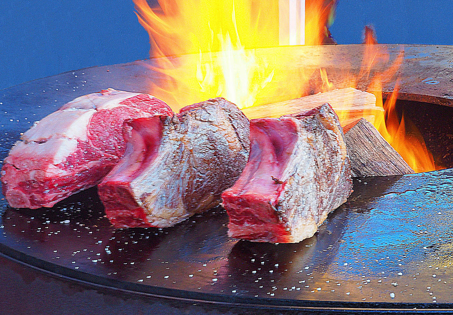 Côte de boeuf au brasero