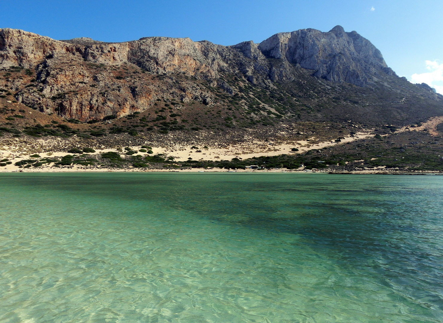 Côté émeraude du lagon