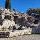 Côté est des Arènes de Cimiez