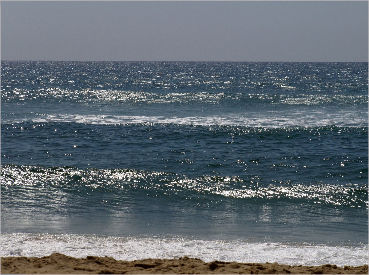 Côte landaise : vagues - 1 -- Küste von den Landes : Wellen - 1