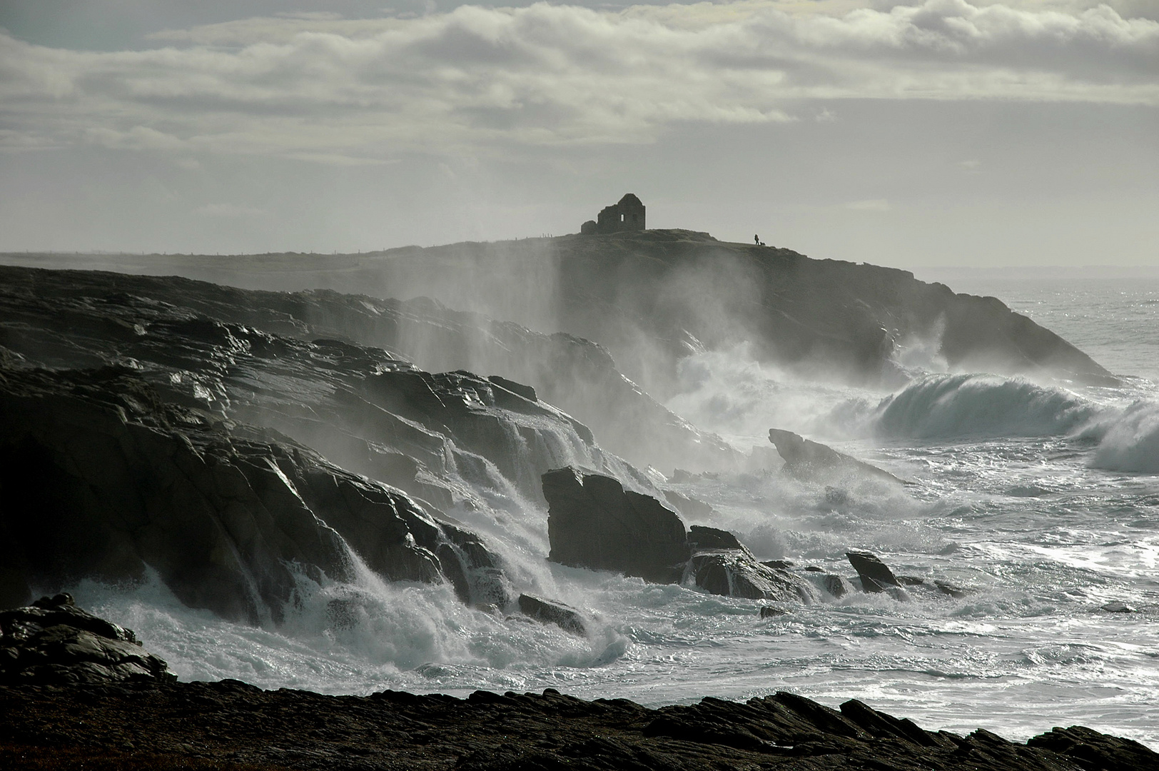 cote sauvage - Bretagne - Januar 2010