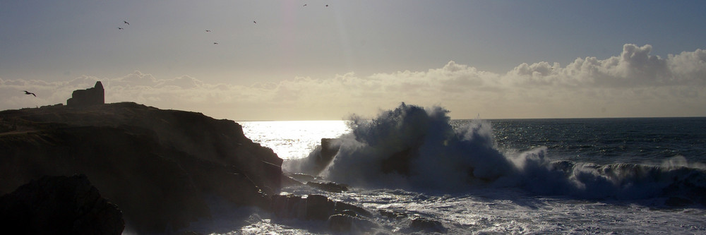 cote sauvage de Quiberon sous la tempête