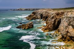 Côte Sauvage, Quiberon, Bretagne, France