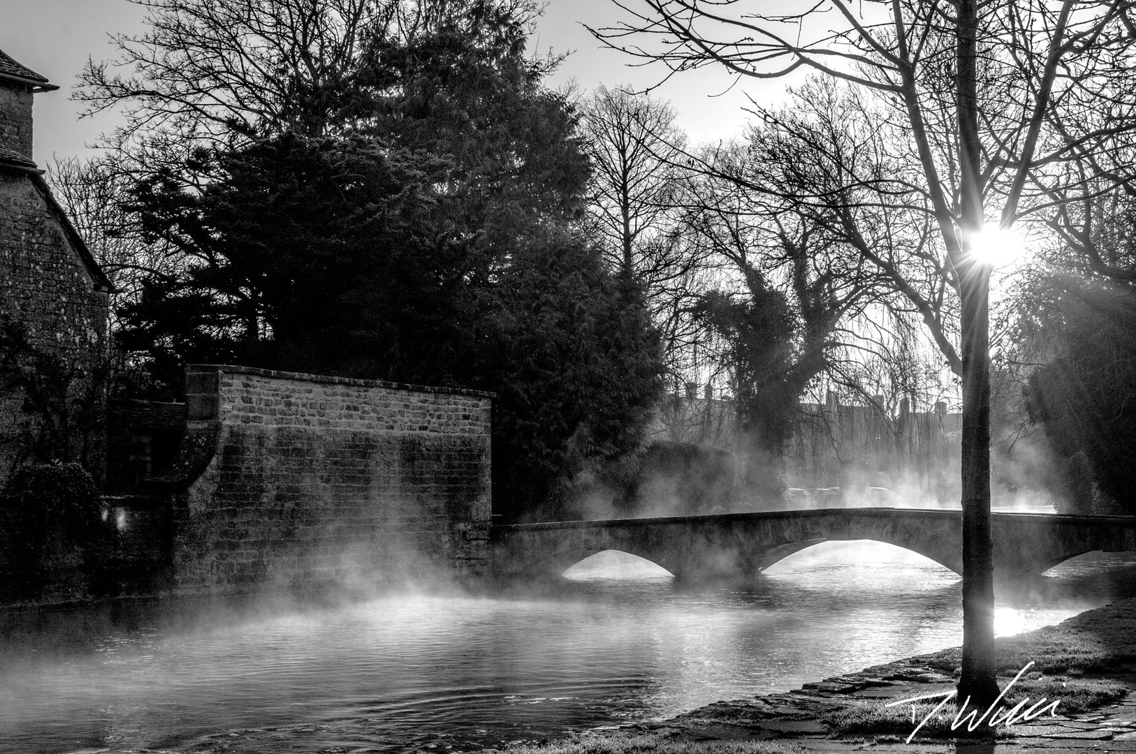 Cotswolds misty morning