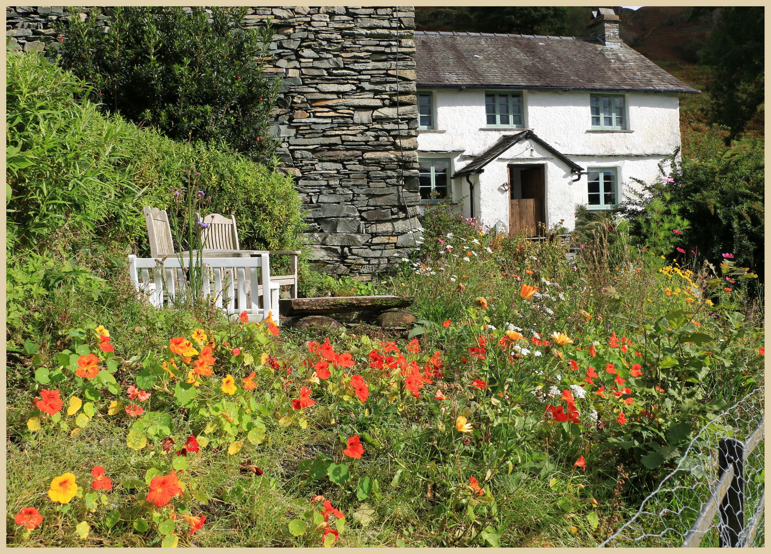 cottage near loughrigg tarn