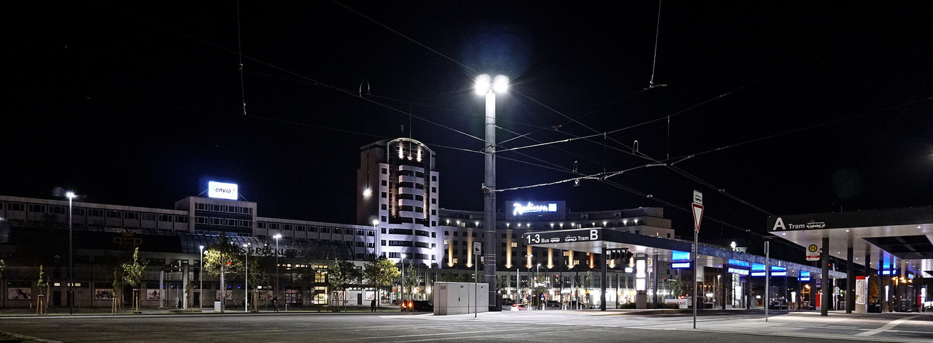 Cottbus am Bahnhof