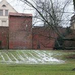 Cottbus: Am heutigen Morgen an der Stadtmauer in der Puschkinpromenade