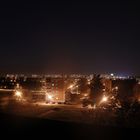 Cottbus bei Nacht von Süden