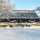 Cottbus, Branitzer Park: Die fürstliche Gärtnerei im Winter