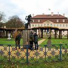 Cottbus: Branitzer Park, Vorbereitung auf den Winter