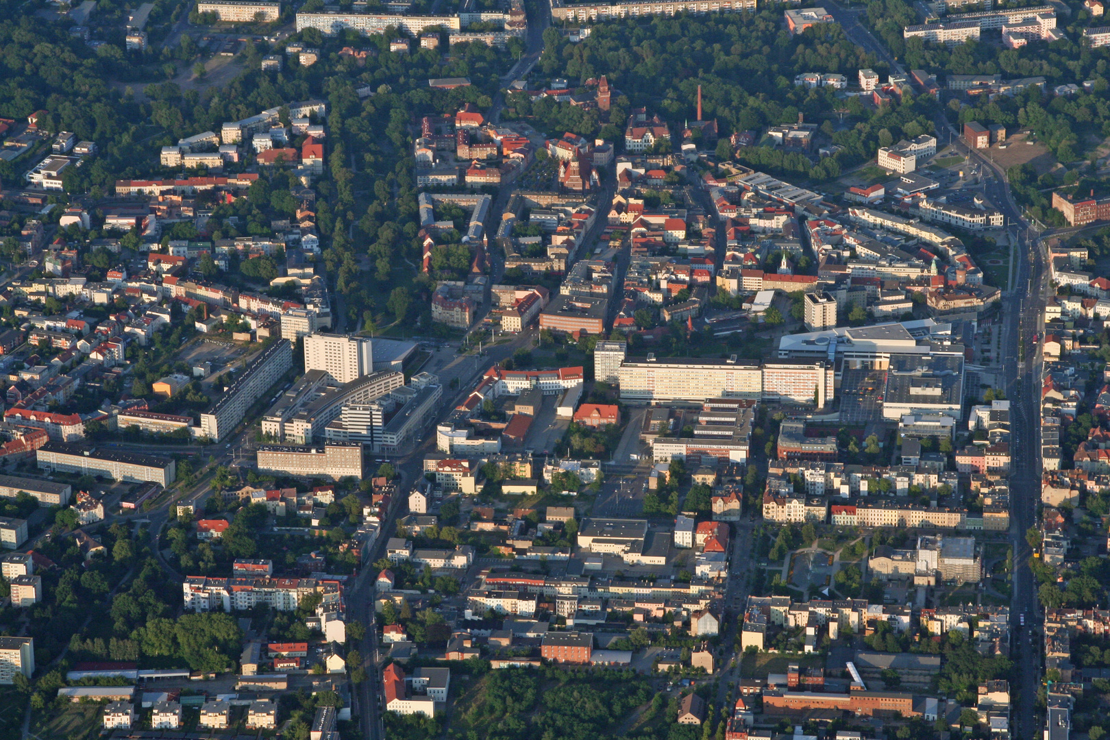 Cottbus: Das Stadtzentrum