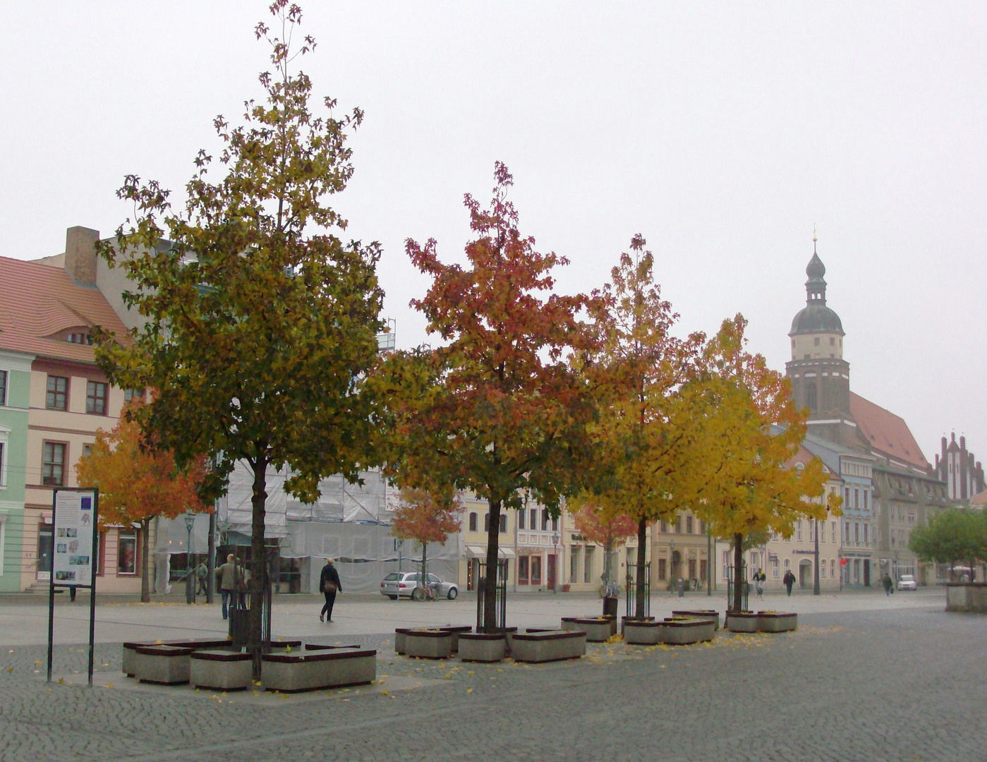 Cottbus: Der Altmarkt am heutigen Vormittag 1