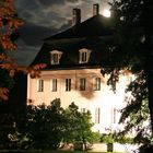 Cottbus: Mondschein über Schloss Branitz