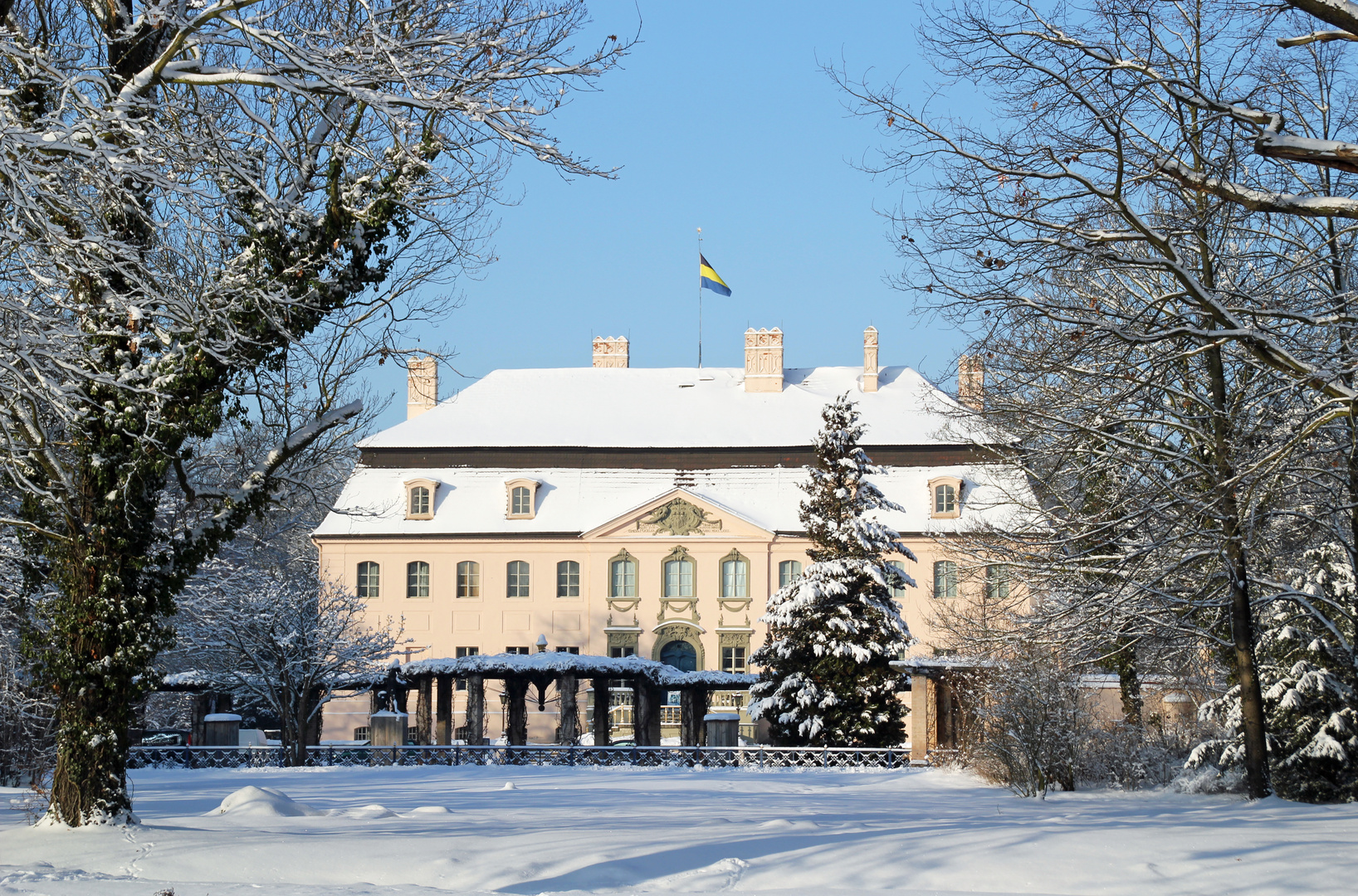 Cottbus, Schloss Branitz am 12. 12. 2012