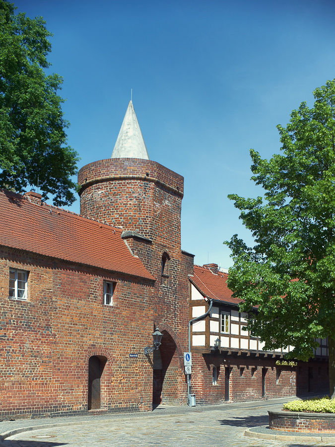 Cottbus - Stadtmauer - Lindenpforte