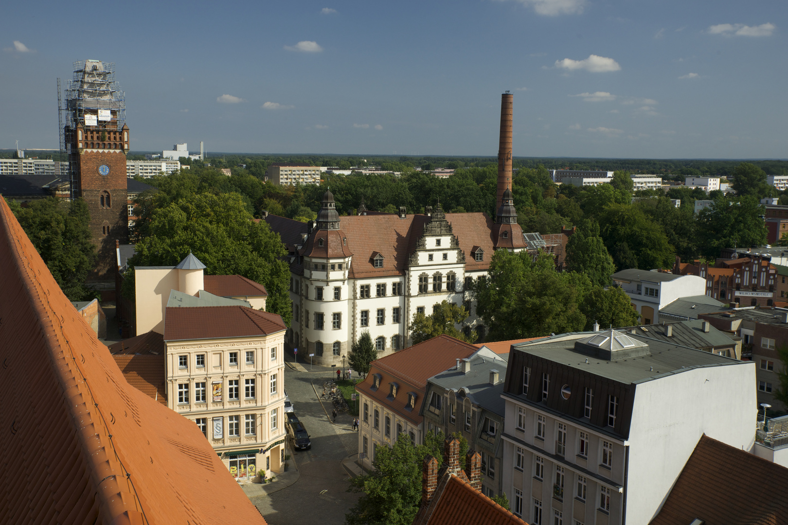 Cottbus von oben 1