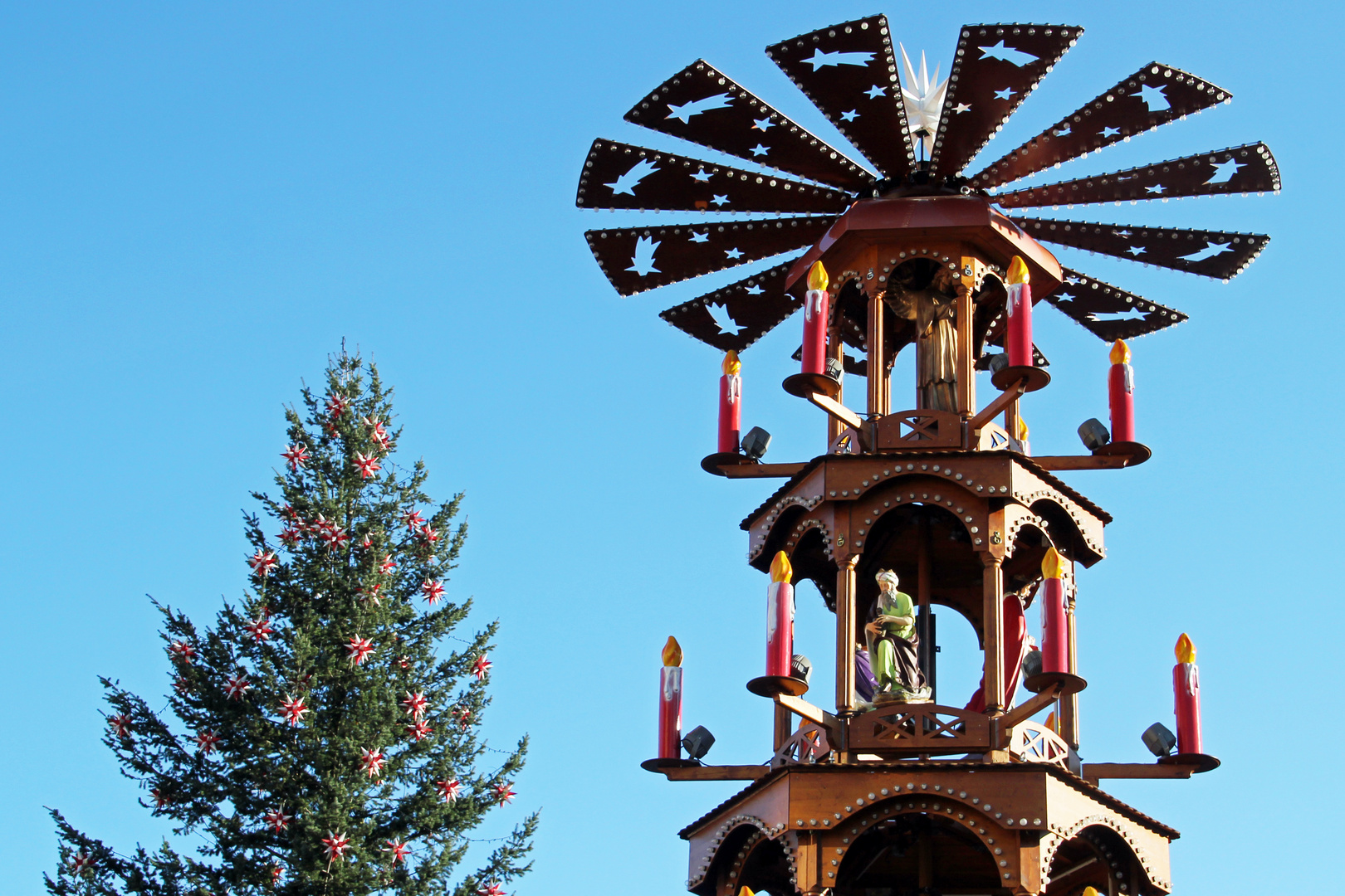 Cottbus Weihnachtsmarkt Foto & Bild fotos, dokumentation