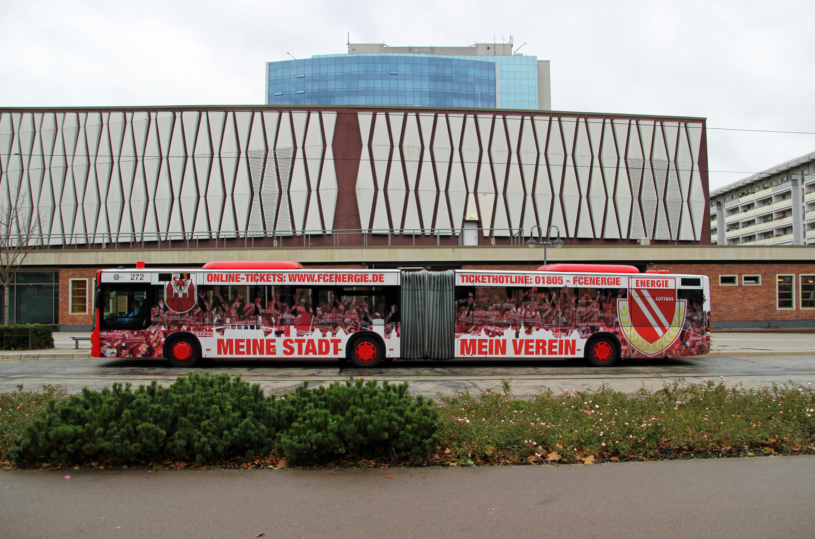 Cottbus: Werbung ist alles, aber ihr solltet auch mal wieder gewinnen.