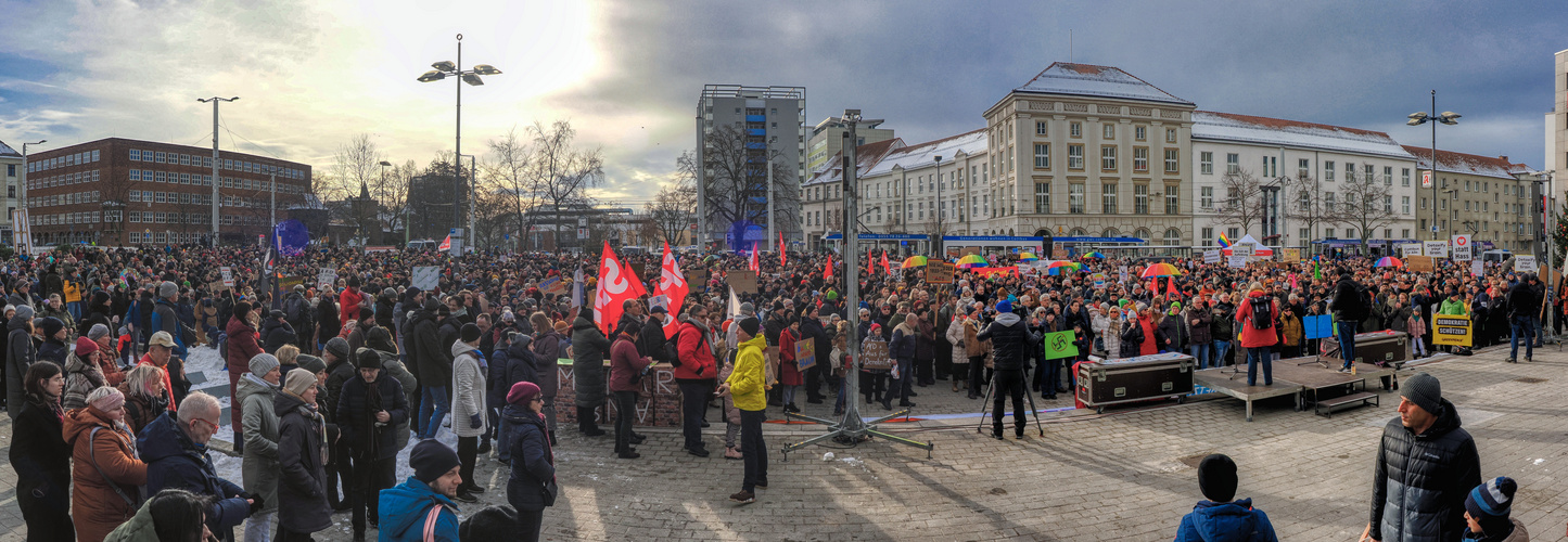 Cottbus: „Zusammen gegen Rechts“