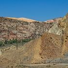 Cottonwood Canyon Road (CCR) mit Blick zum Yellow-Rock