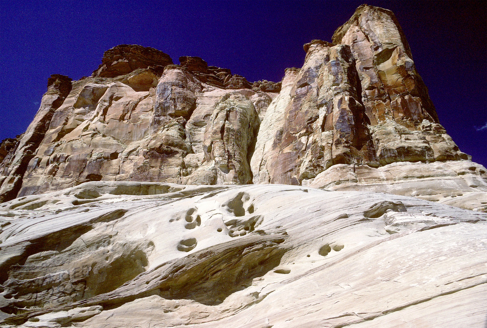 Cottonwood Canyon Road, die sandige unbefestigte Strasse von Page aus zum Kodachrome Park_3, UT