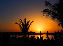 Couchant sur la plage de Jumeirah, La Mer  --  Dubaï