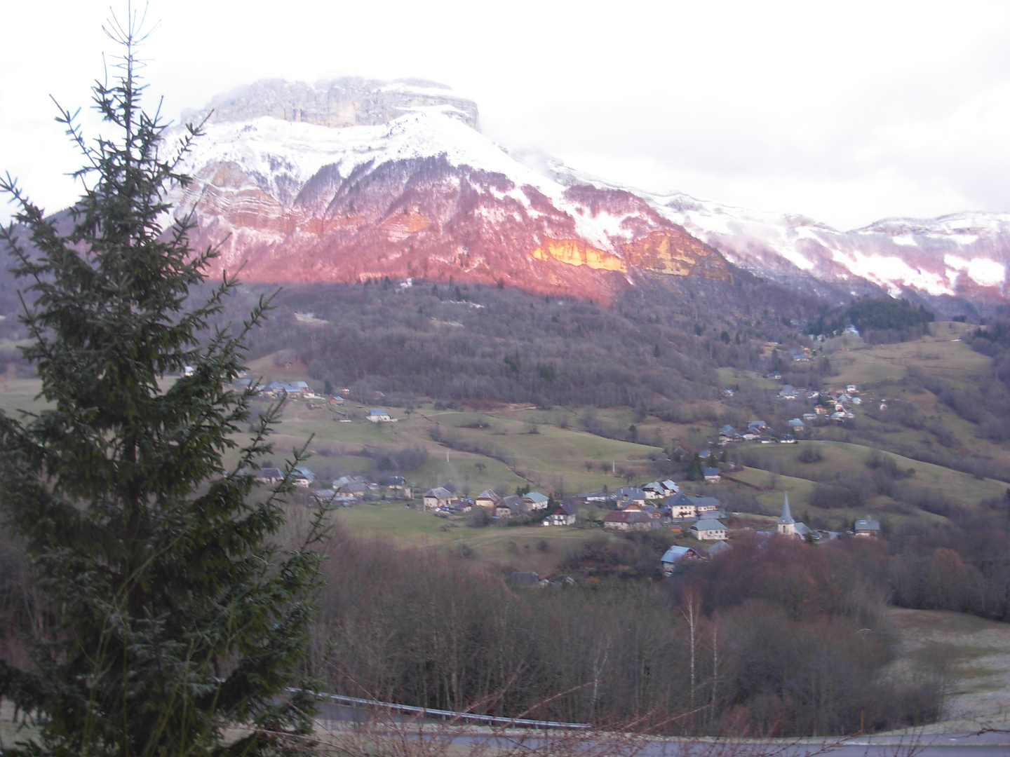 Couchant sur le Margériaz