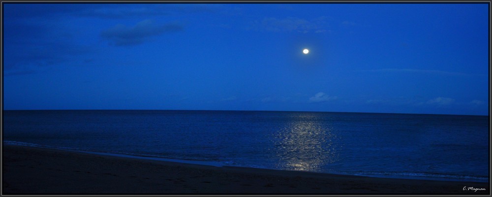 couché de lune à barcares