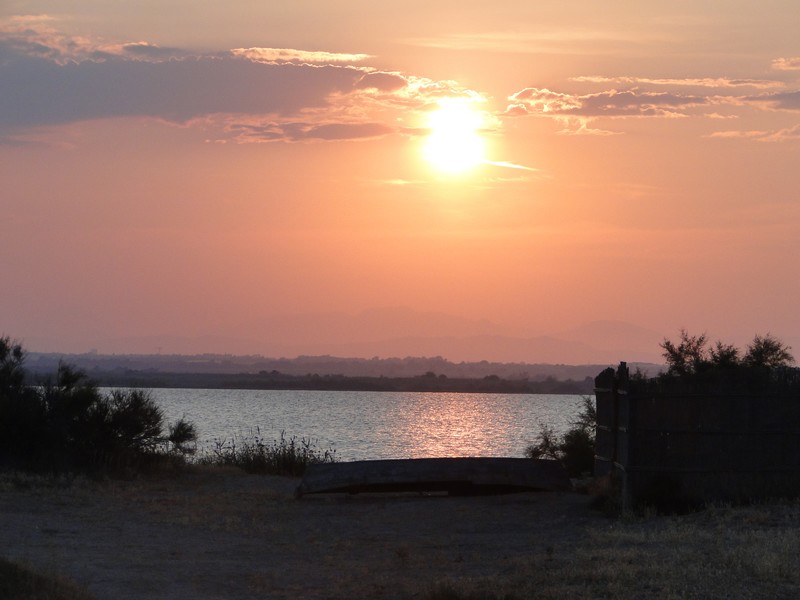 Couché de soleil a Canet