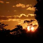 couché de soleil à punta cana(république dominicaine)