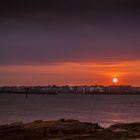 Couché de soleil à Quiberon.