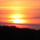 Couché de soleil à Rocamadour