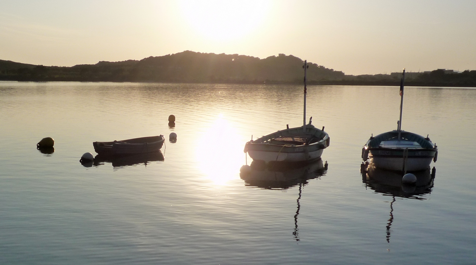 Couché de soleil au Brucs (Six-Fours les plages)