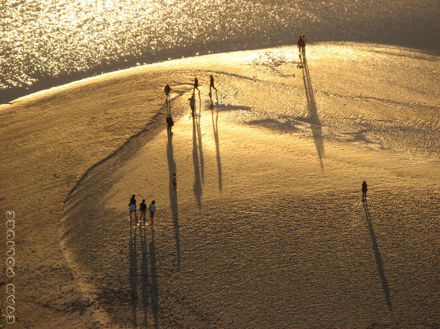 Couché de soleil au Mont St Michel