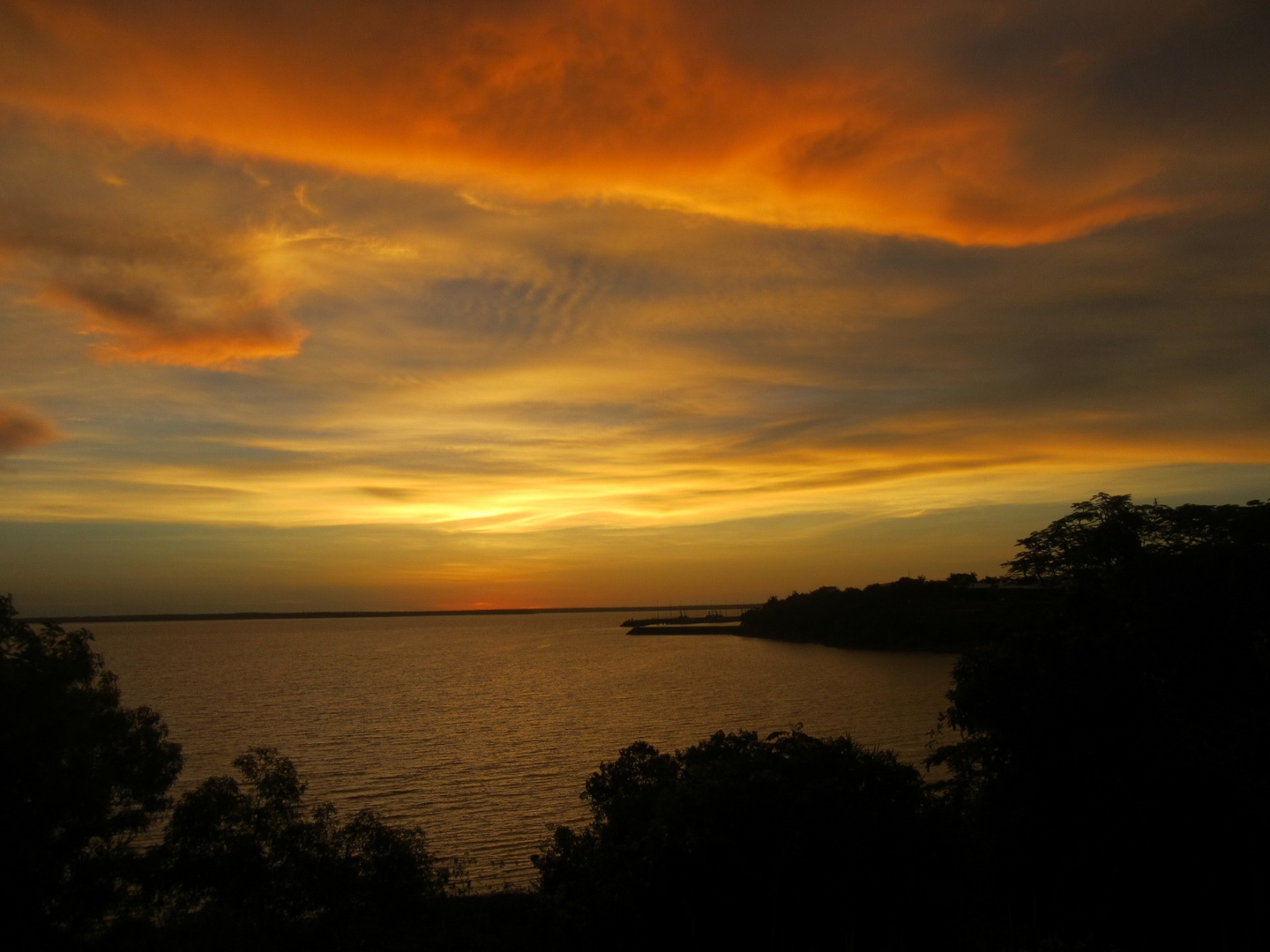 Couché de soleil australien