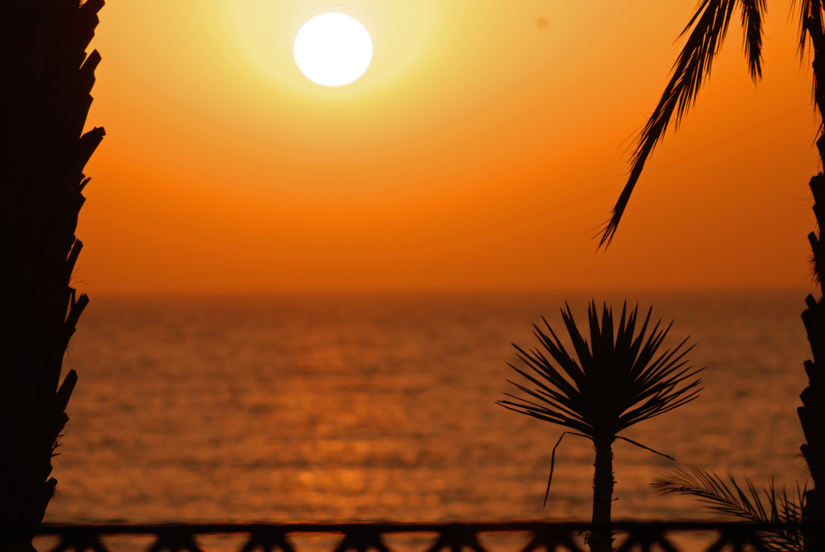 Couché de soleil d'Agadir