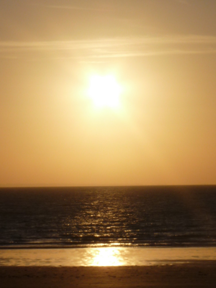 couché de soleil en bretagne