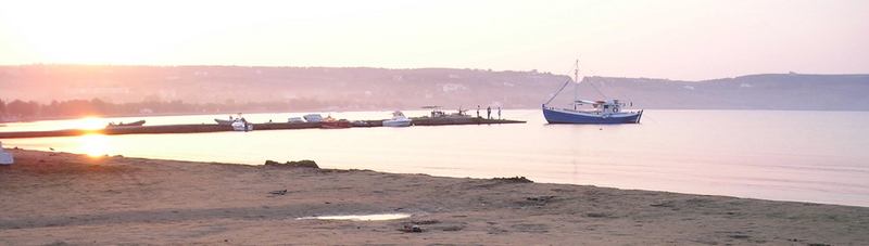 Couché de soleil grec...