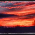 couché de soleil normand