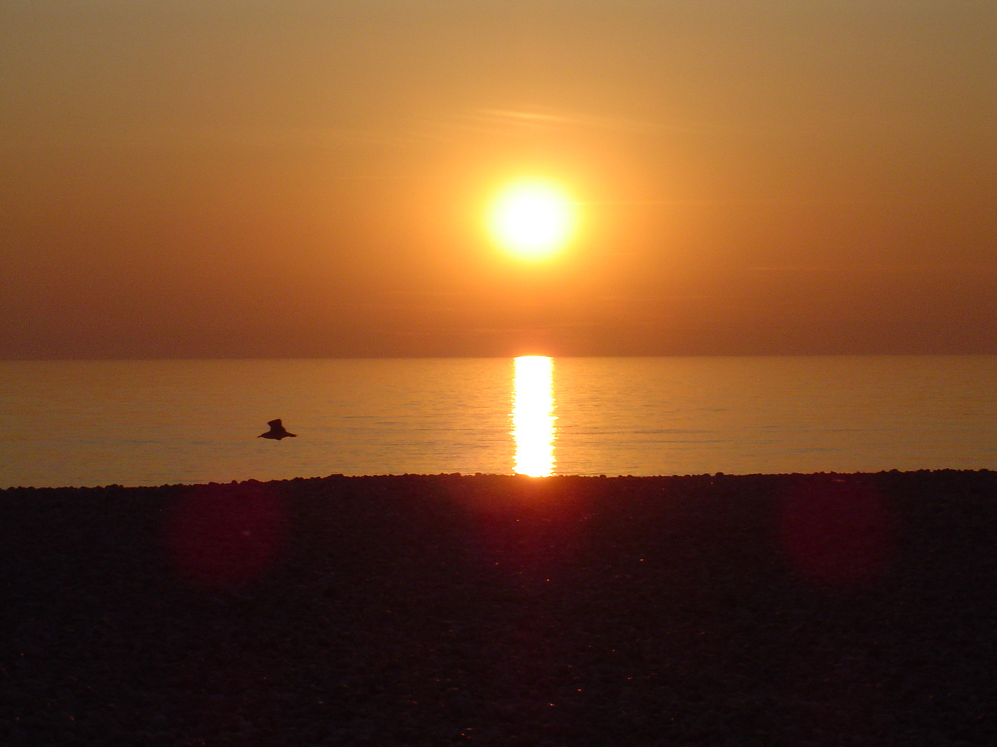 Couché de soleil normand (FECAMP)