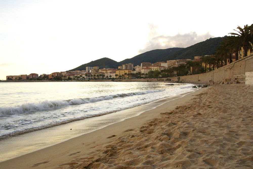 Couché de soleil sur Ajaccio