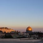 Couche de soleil sur al-Aqsa