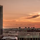 Couché de soleil sur Bruxelles ...