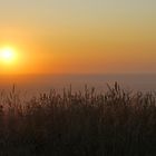 Couché de soleil sur chaîne des Puys.