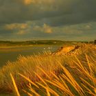 Couché de soleil sur la Baie de la Canche.