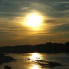 Couché de soleil sur la Loire - dans le Loiret