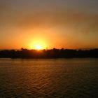 Couché de soleil sur le Nil...