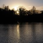 couché de soleil sur les etangs du val de bresles!