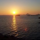 Couché de soleil sur les îles du Frioul, Marseille