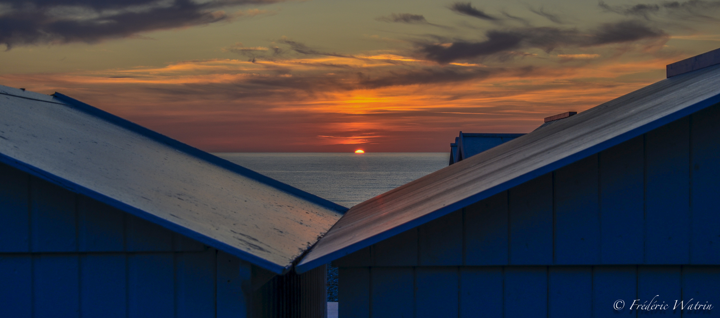 Couché de Soleil sur Mers les Bains